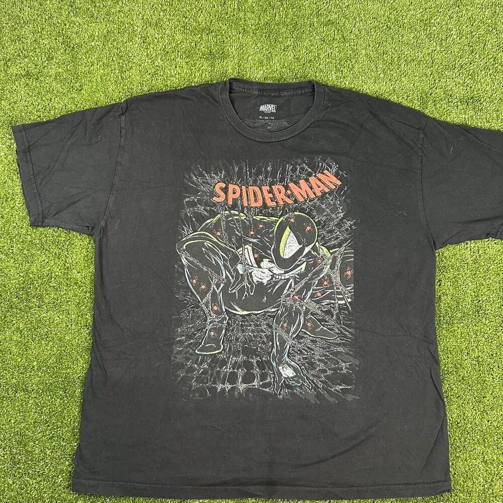 Marvel Men's Black T-shirt